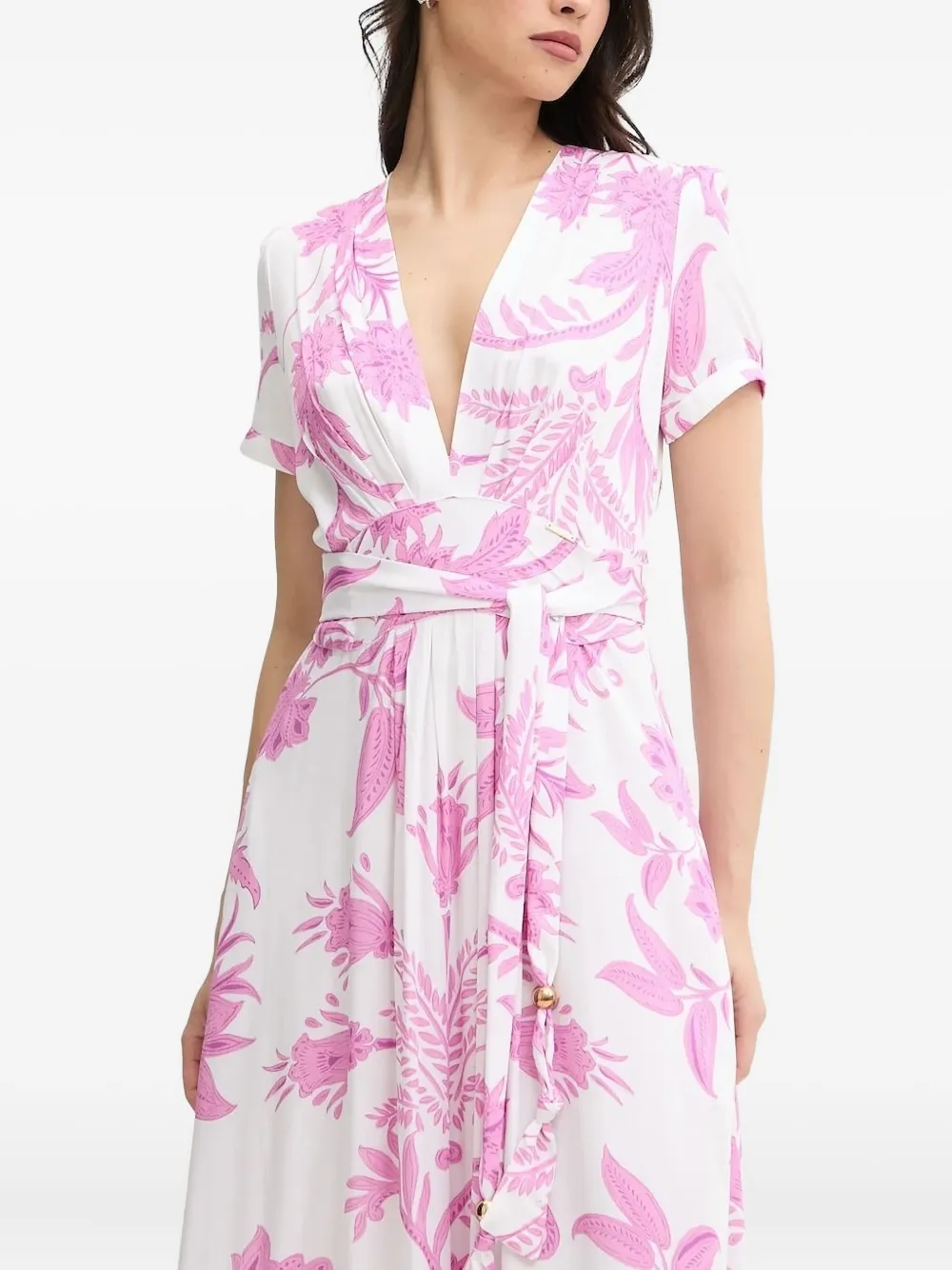 Платье макси с цветочным принтом Melissa Odabash, белый
Платье макси с цветочным принтом Melissa Odabash, белый