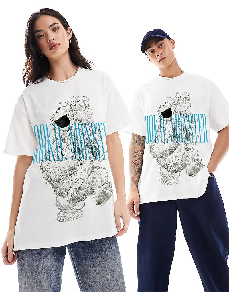 Футболка с рисунком печенья-монстра PRNT белого цвета
Футболка с рисунком печенья-монстра PRNT белого цвета