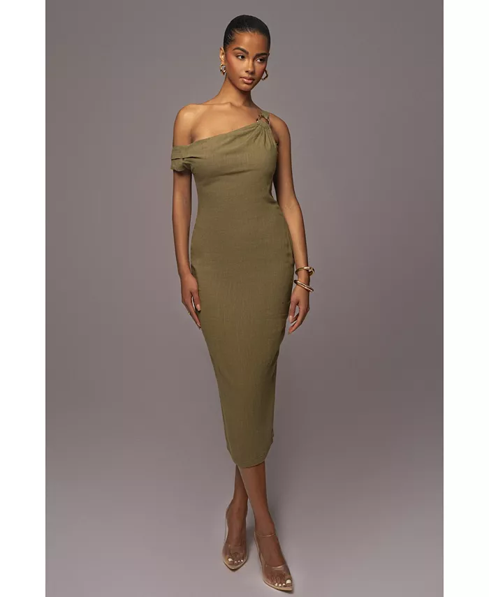 Женское платье Escape из льна JLUXLABEL, зеленый
Женское платье Escape из льна JLUXLABEL, зеленый