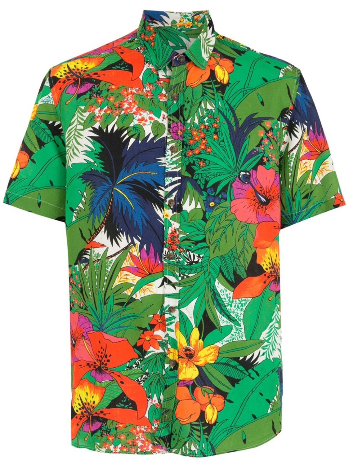 Amir Slama рубашка с короткими рукавами и цветочным принтом, зеленый
Amir Slama рубашка с короткими рукавами и цветочным принтом, зеленый