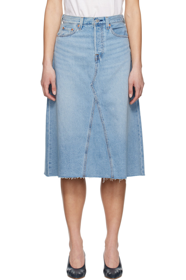 Юбка миди джинсовая трапеция на высокой талии Levi'S, цвет secret secret
Юбка миди джинсовая трапеция на высокой талии Levi'S, цвет secret secret