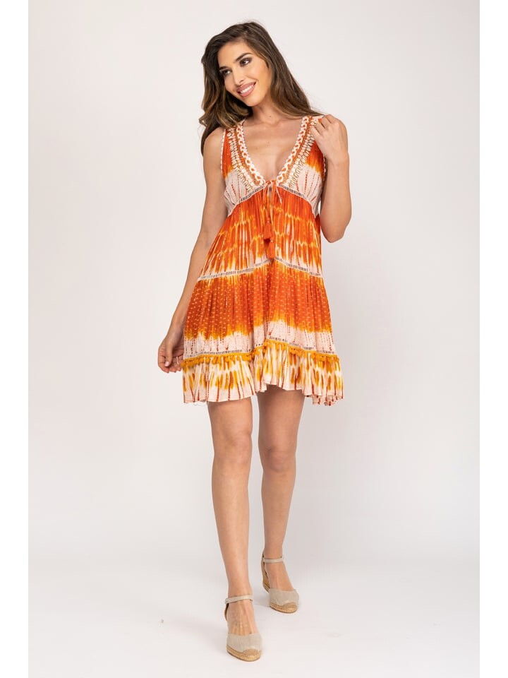 Короткое платье Peace & Love Kleid, оранжевый 
Короткое платье Peace & Love Kleid, оранжевый