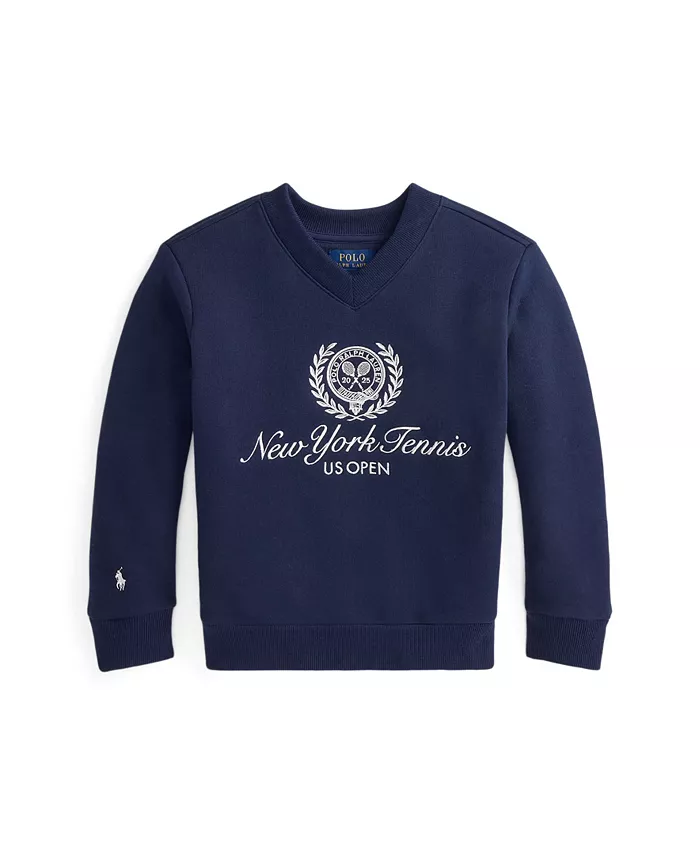 Флисовая толстовка с эмблемой Открытого чемпионата США для малышей и мальчиков Polo Ralph Lauren, синий
Флисовая толстовка с эмблемой Открытого чемпионата США для малышей и мальчиков Polo Ralph Lauren, синий