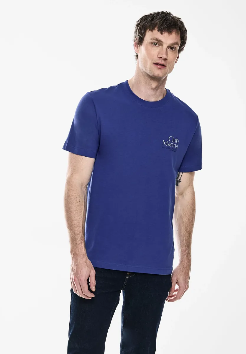 Футболка STREET ONE MEN из чистого хлопка, синий
Футболка STREET ONE MEN из чистого хлопка, синий