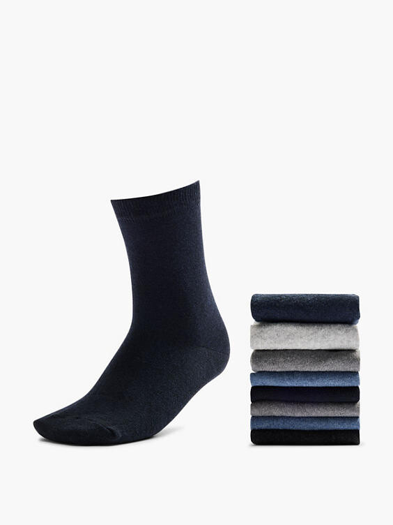 Упаковка из 8 носков. Deichmann, синий
Упаковка из 8 носков. Deichmann, синий