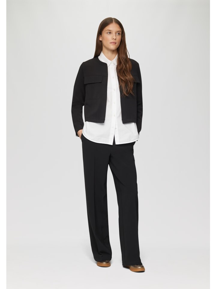 Тканевые брюки s.Oliver Hose lang, черный
Тканевые брюки s.Oliver Hose lang, черный