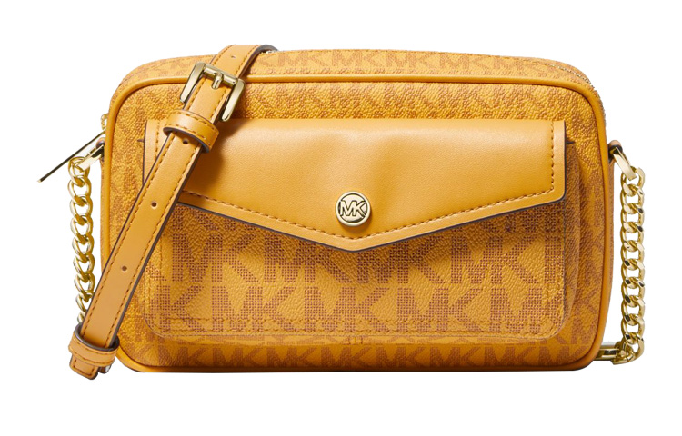 MICHAEL KORS Кожаная поясная сумка кросс-боди Jet Set Travel Medium женская золотая
MICHAEL KORS Кожаная поясная сумка кросс-боди Jet Set Travel Medium женская золотая