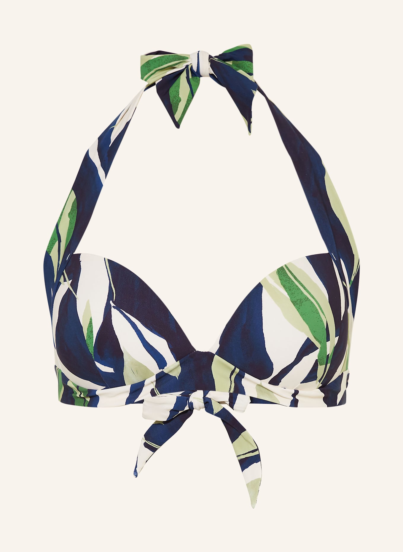 Бикини-Топ с вырезом-халтернеком фауна Jets Australia, мультиколор
Бикини-Топ с вырезом-халтернеком фауна Jets Australia, мультиколор