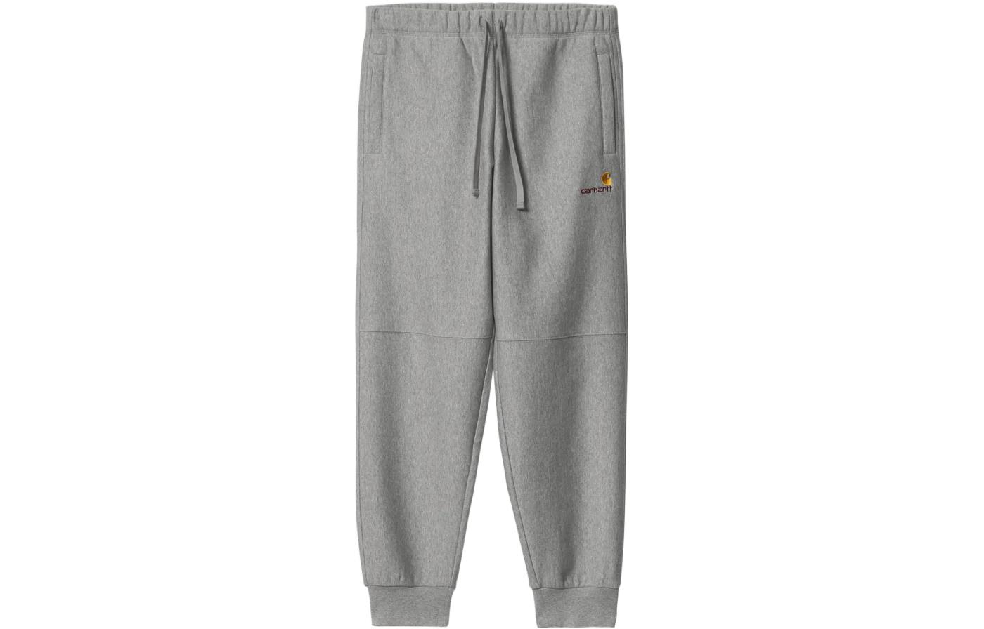 Хлопковые спортивные брюки с вышитым логотипом Carhartt WIP, серый
Хлопковые спортивные брюки с вышитым логотипом Carhartt WIP, серый