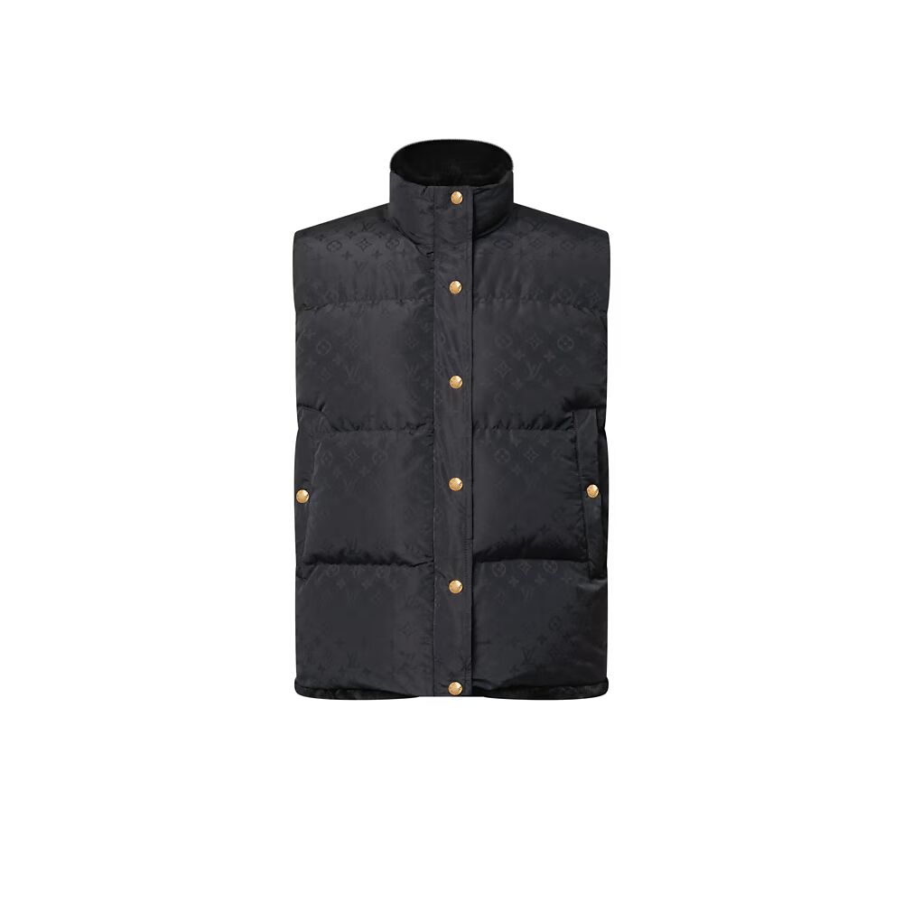Двусторонний жилет из норки Louis Vuitton, черный
Двусторонний жилет из норки Louis Vuitton, черный