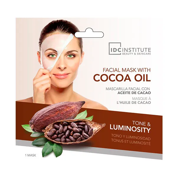 Осветляющая маска для лица Facial Mask With Cocoa Oil Idc Institute, 1 UD
Осветляющая маска для лица Facial Mask With Cocoa Oil Idc Institute, 1 UD