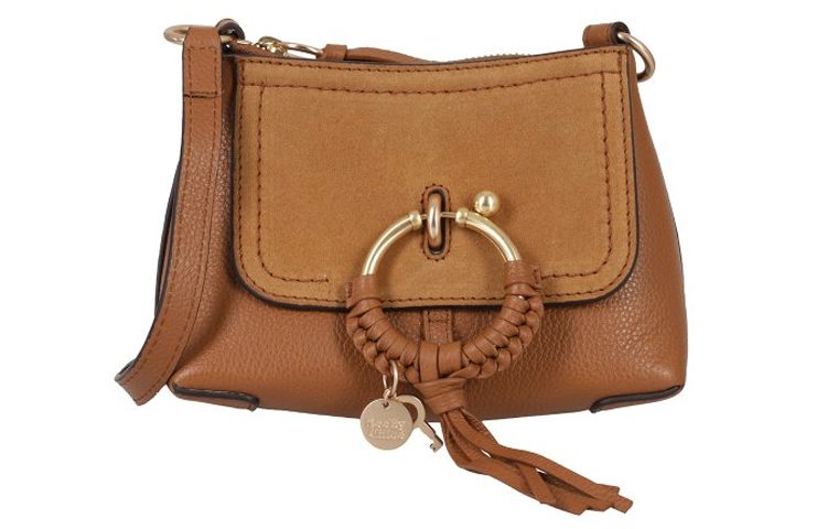Кожаная сумка через плечо женская карамельная See By Chloe
Кожаная сумка через плечо женская карамельная See By Chloe