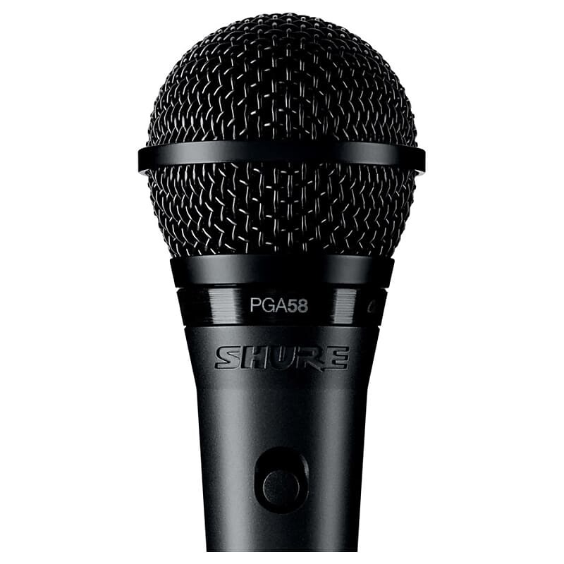 Кардиоидный динамический вокальный микрофон Shure PGA58-LC
Кардиоидный динамический вокальный микрофон Shure PGA58-LC