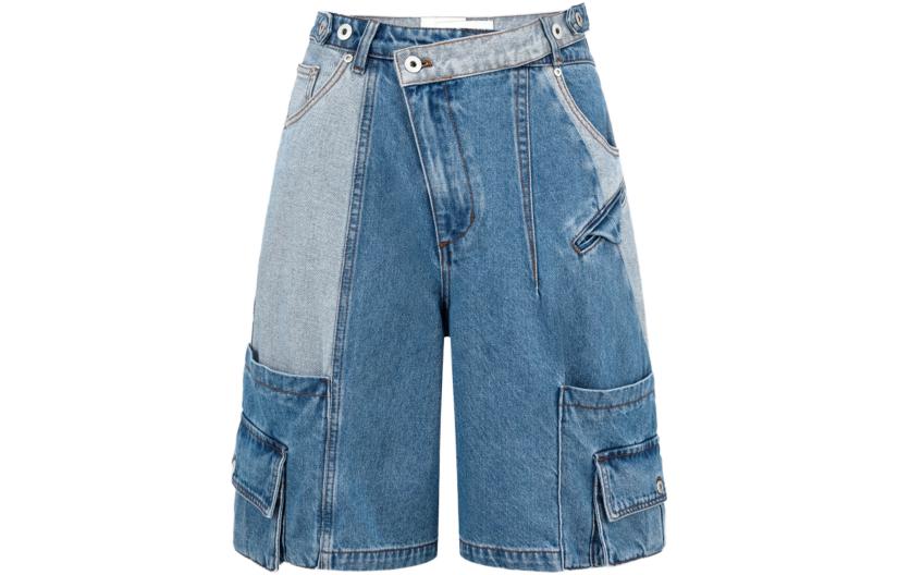 Feng Chen Wang Джинсовые шорты унисекс синие
Feng Chen Wang Джинсовые шорты унисекс синие