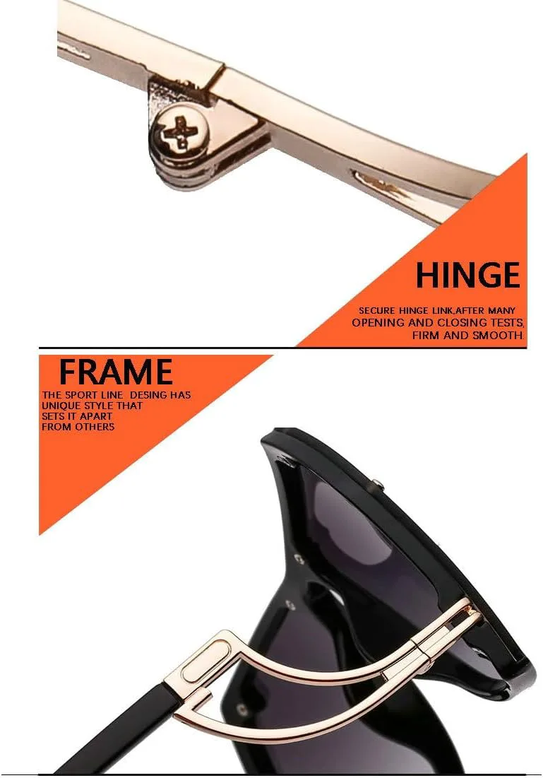 Солнцезащитные очки Willochra большого квадратного размера для женщин, тренд Y2K, многоугольная оправа, градиентная оправа, защита от ультрафиолета UV400, C3
Солнцезащитные очки Willochra большого квадратного размера для женщин, тренд Y2K, многоугольная оправа, градиентная оправа, защита от ультрафиолета UV400, C3