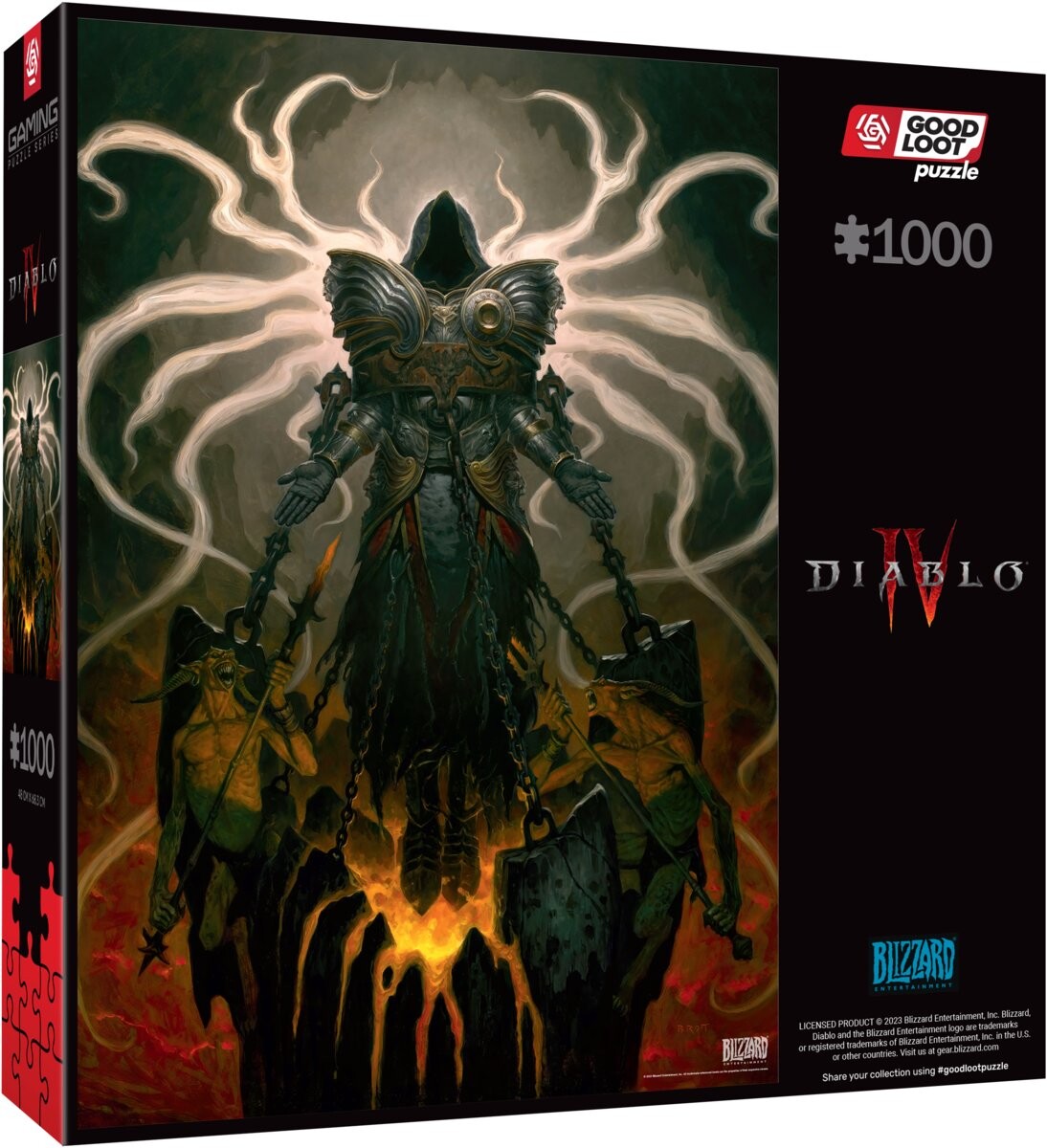 Пазл, Good Loot, Игровой пазл, Diablo IV Inarius, 1000 шт.
Пазл, Good Loot, Игровой пазл, Diablo IV Inarius, 1000 шт.