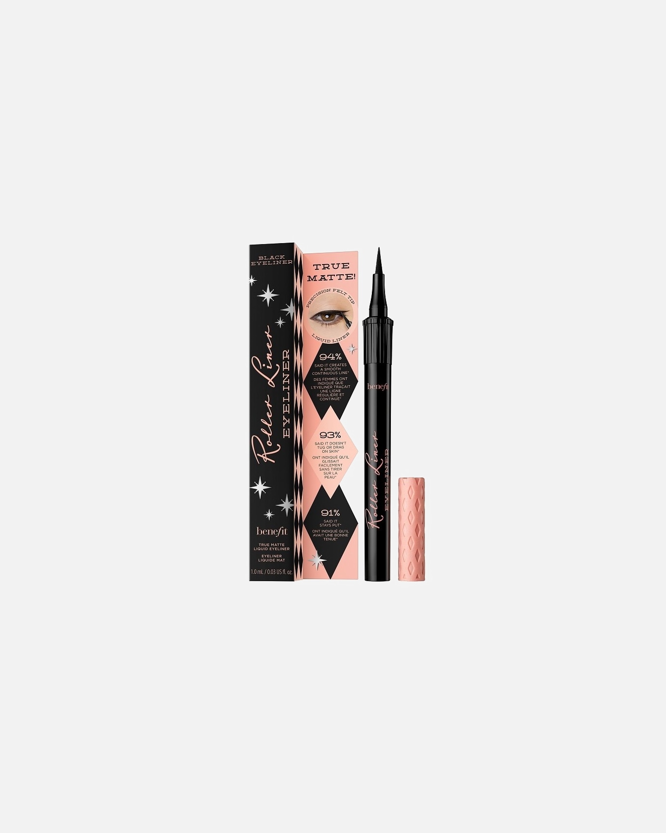 Подводка для глаз Benefit, black, 1 мл
Подводка для глаз Benefit, black, 1 мл