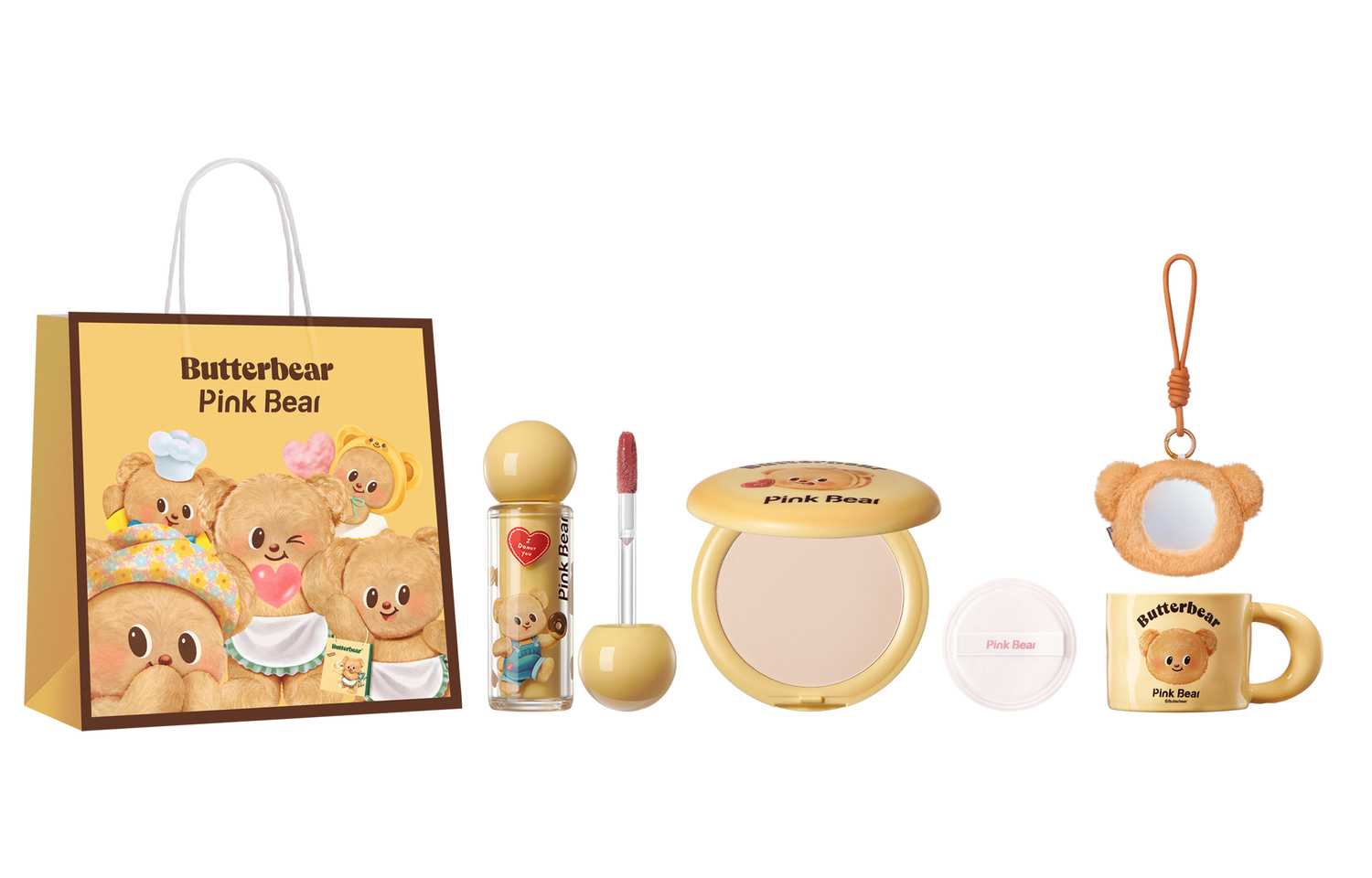 Набор косметики для женщин Pink Bear
Набор косметики для женщин Pink Bear