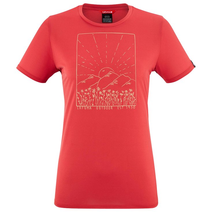 Футболка для походов, корпоративная, терракотовая Lafuma
Футболка для походов, корпоративная, терракотовая Lafuma