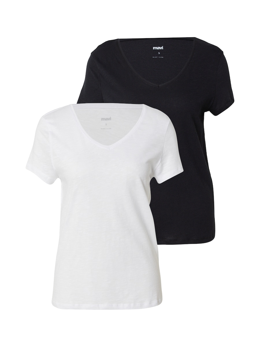 Рубашка Mavi, черный/белый
Рубашка Mavi, черный/белый