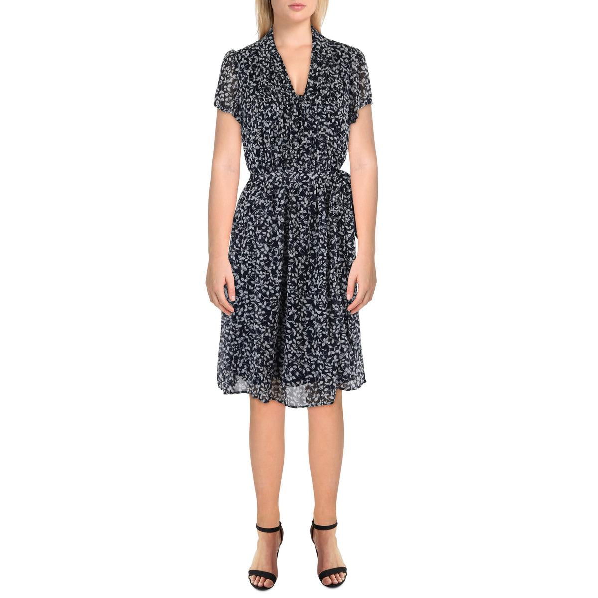 Платье-рубашка с короткими рукавами Petites Womens Printed MSK, темно-синий/белый
Платье-рубашка с короткими рукавами Petites Womens Printed MSK, темно-синий/белый