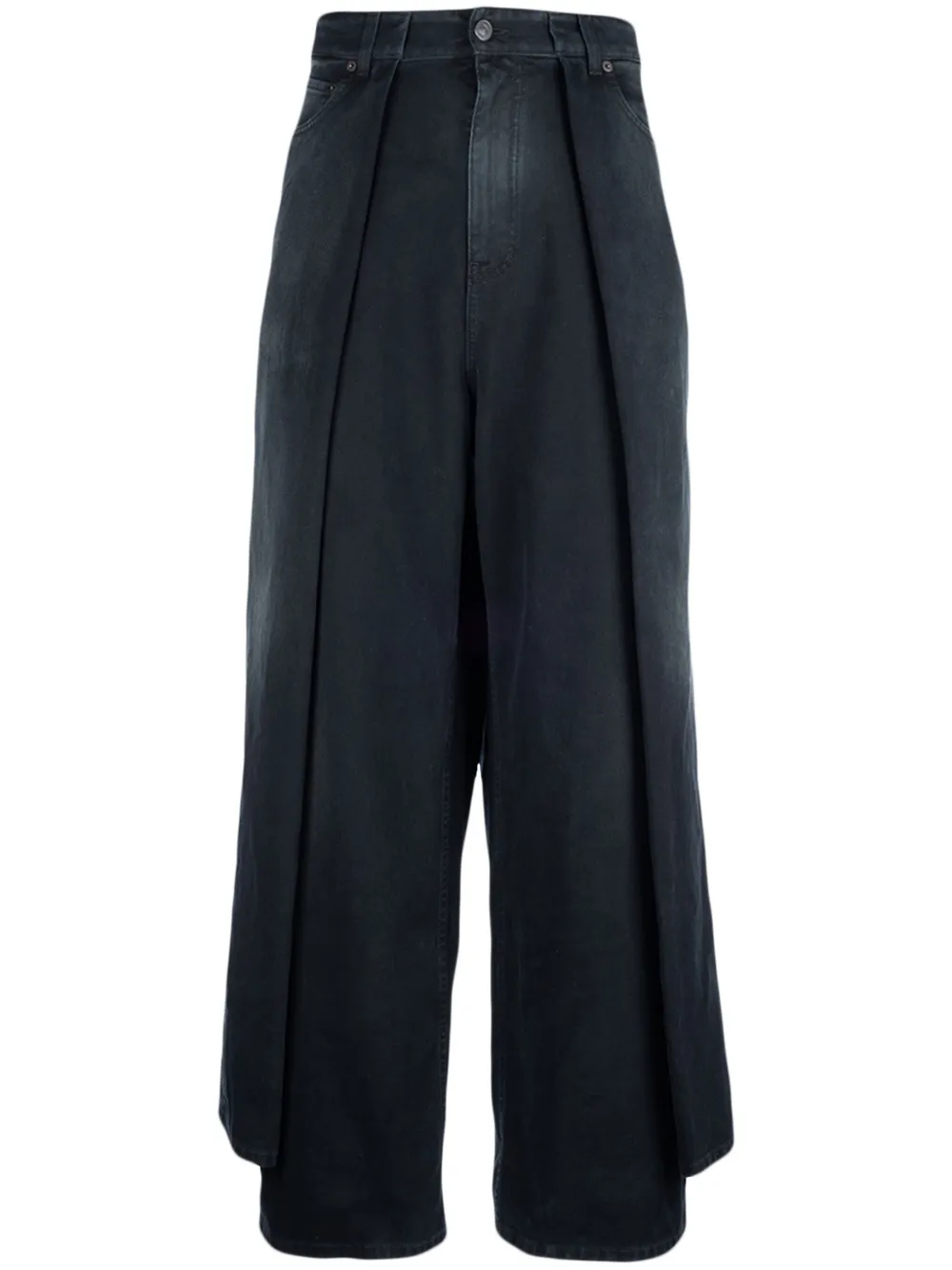 Широкие джинсы со складками BALENCIAGA, черный
Широкие джинсы со складками BALENCIAGA, черный