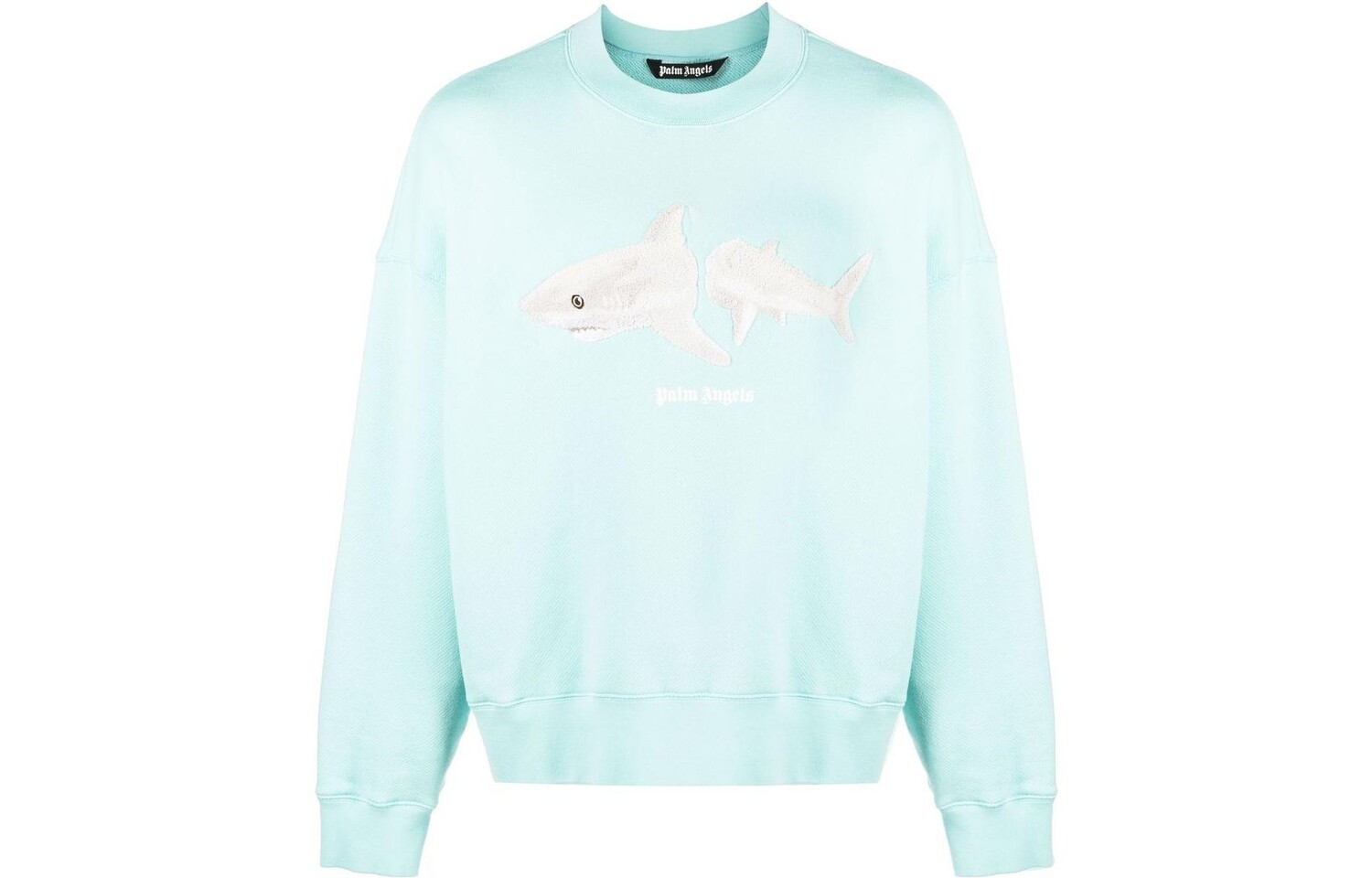 Свитер с круглым вырезом «Акула» Palm Angels, синий
Свитер с круглым вырезом «Акула» Palm Angels, синий