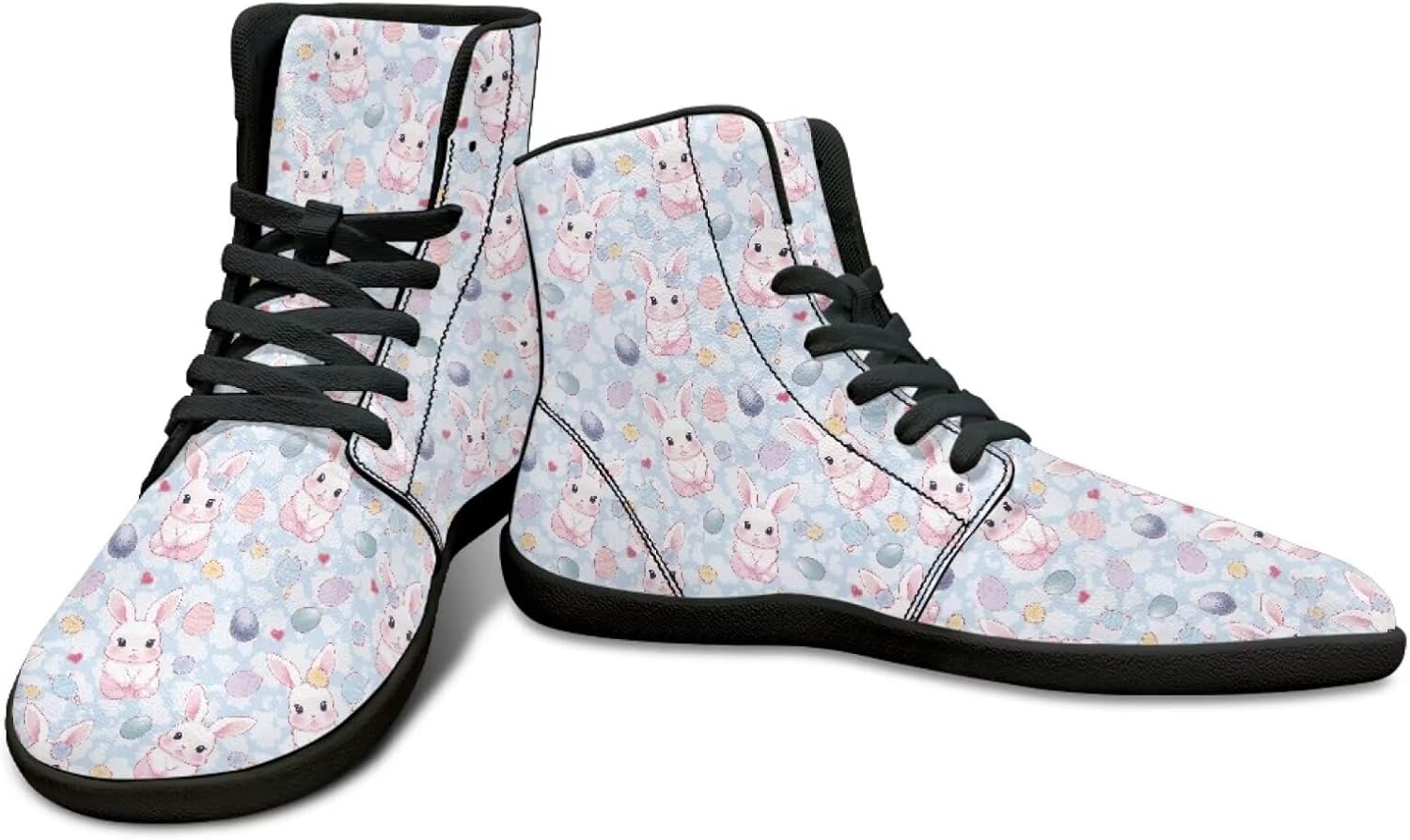Высокие кроссовки с пасхальным принтом для бега - нескользящие кроссовки для бега, мужская обувь для бега по земле, повседневная спортивная обувь Watdotory, Easter Rabbits Print
Высокие кроссовки с пасхальным принтом для бега - нескользящие кроссовки для бега, мужская обувь для бега по земле, повседневная спортивная обувь Watdotory, Easter Rabbits Print