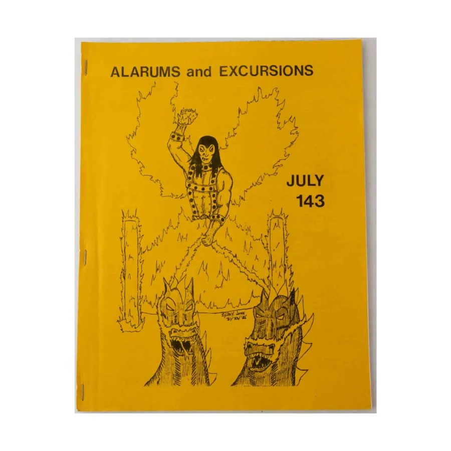 Журнал #143 "Amid the Aftershocks Law of Fives, Senile Sage", Alarums & Excursions
Журнал #143 "Amid the Aftershocks Law of Fives, Senile Sage", Alarums & Excursions