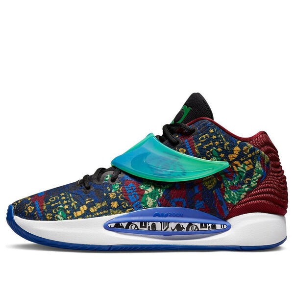 Кроссовки кд 14 Nike, синий 
Кроссовки кд 14 Nike, синий