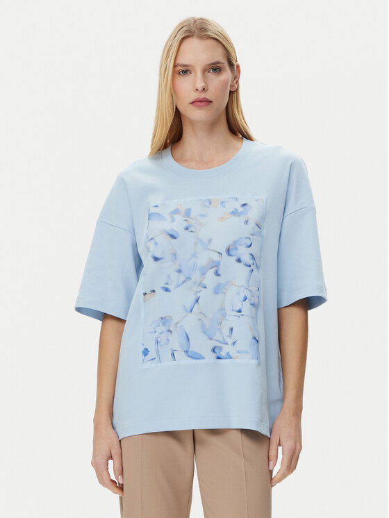 Футболка relaxed fit 50532093 Boss, синий
Футболка relaxed fit 50532093 Boss, синий