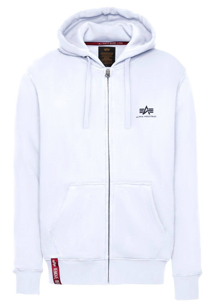 Худи ALPHA INDUSTRIES Zip-Up Hoodie, белый
Худи ALPHA INDUSTRIES Zip-Up Hoodie, белый