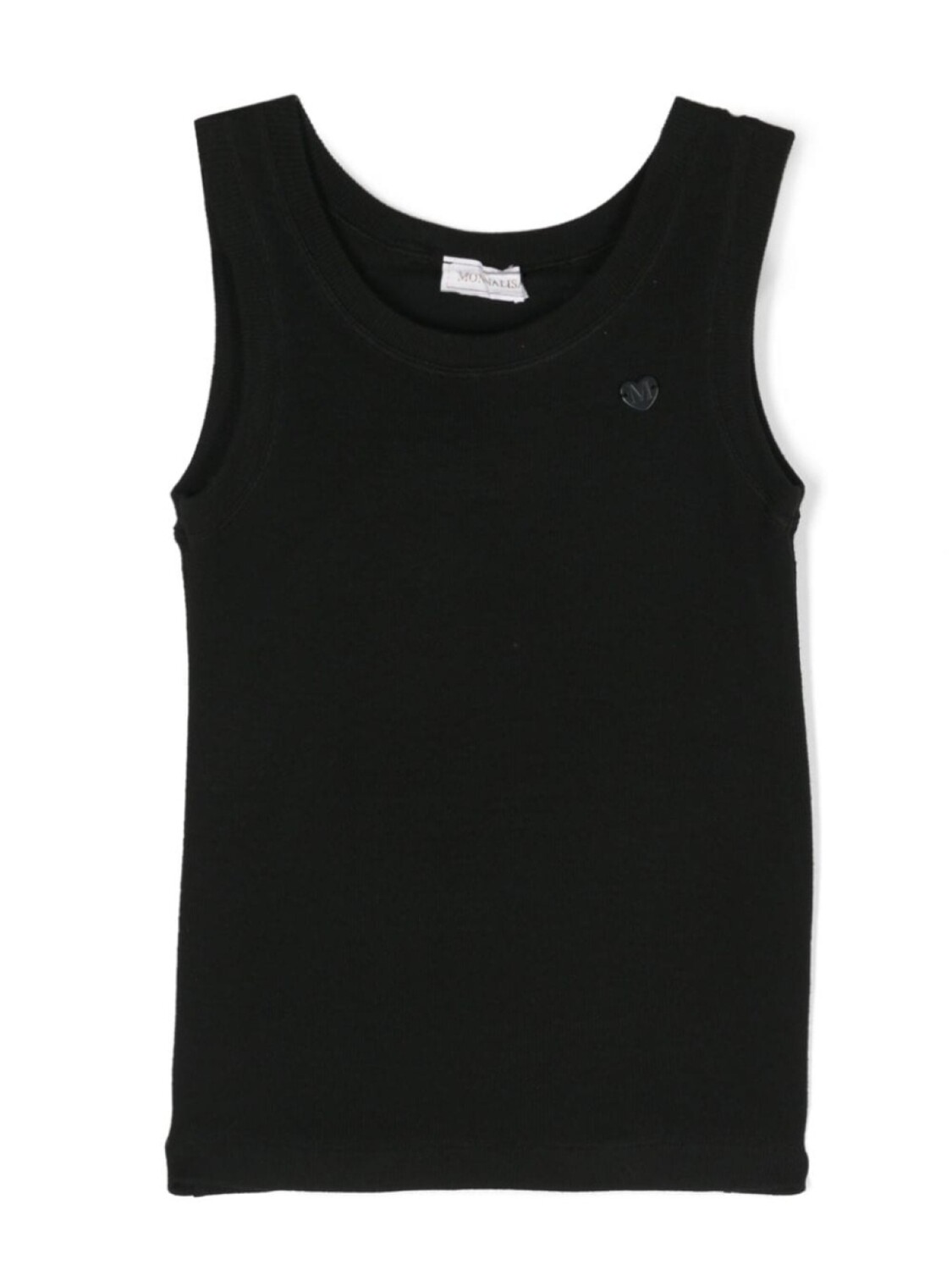 Monnalisa топ в рубчик, черный
Monnalisa топ в рубчик, черный