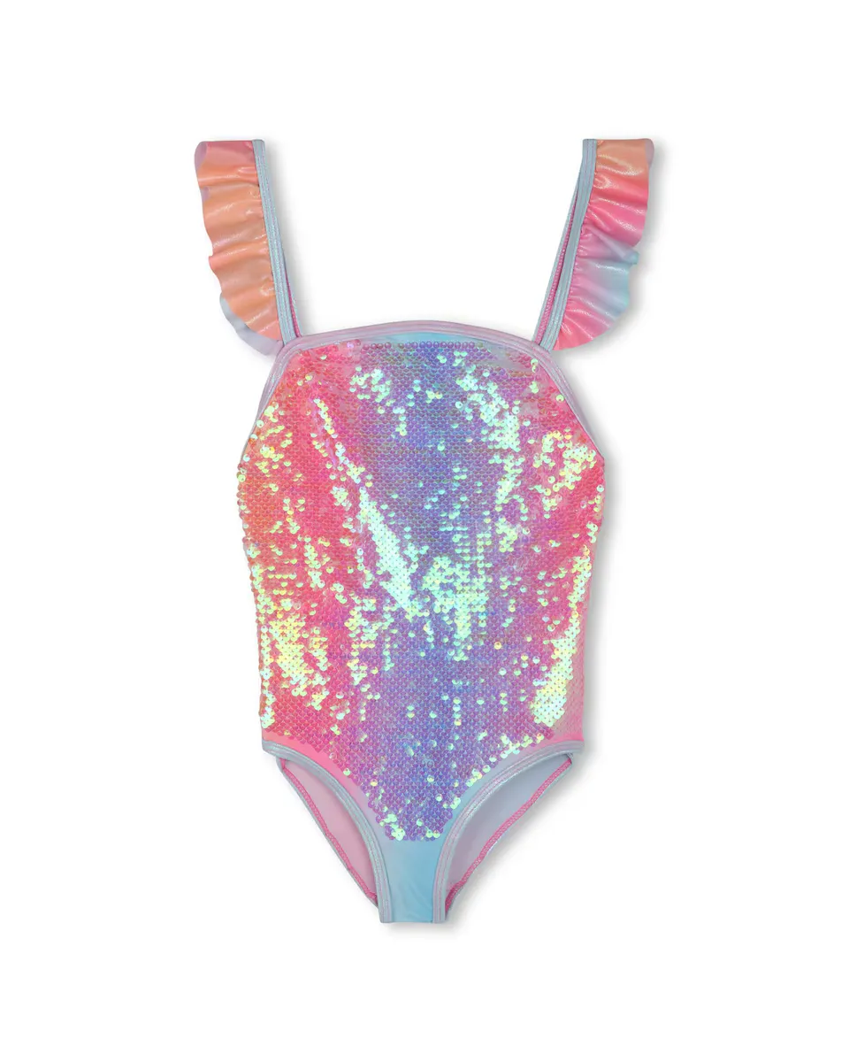 Купальник для девочки с пайетками и оборками Billieblush, мультиколор
Купальник для девочки с пайетками и оборками Billieblush, мультиколор