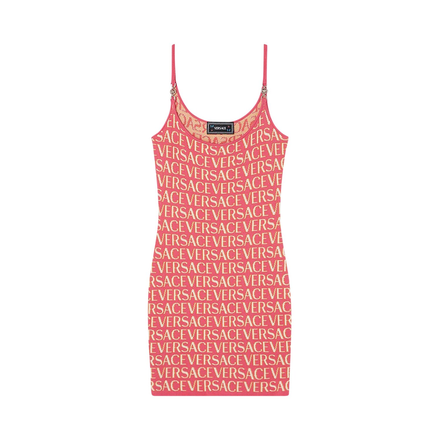 Трикотажное мини-платье Versace Monogram Розовый фуксия
Трикотажное мини-платье Versace Monogram Розовый фуксия