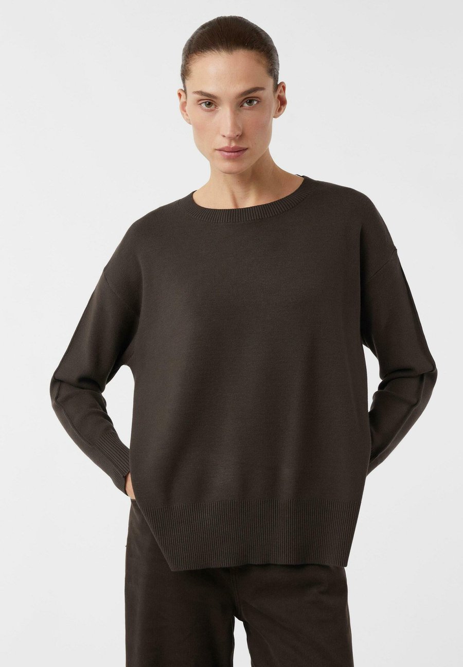Джемпер comma Jumper, Dunkelbraun/Brown
Джемпер comma Jumper, Dunkelbraun/Brown