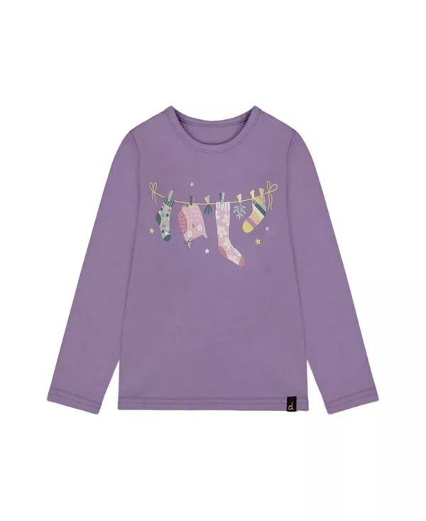 Детская футболка из органического хлопка. Deux Par Deux, фиолетовый
Детская футболка из органического хлопка. Deux Par Deux, фиолетовый