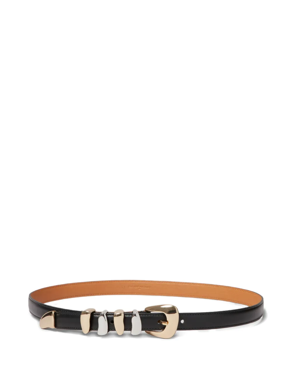 Ремень из телячьей кожи с металлической пряжкой Claudie Pierlot, черный
Ремень из телячьей кожи с металлической пряжкой Claudie Pierlot, черный