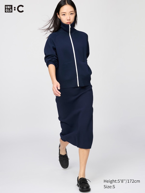 Юбка из ткани Milano в рубчик Uniqlo, 69 navy
Юбка из ткани Milano в рубчик Uniqlo, 69 navy