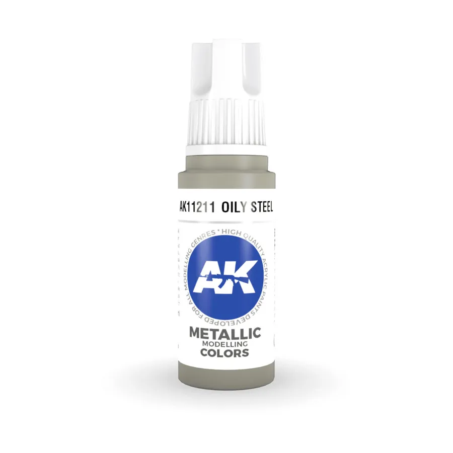 Маслянистая сталь (17 мл), 3rd Gen Acrylic - Metallics
Маслянистая сталь (17 мл), 3rd Gen Acrylic - Metallics