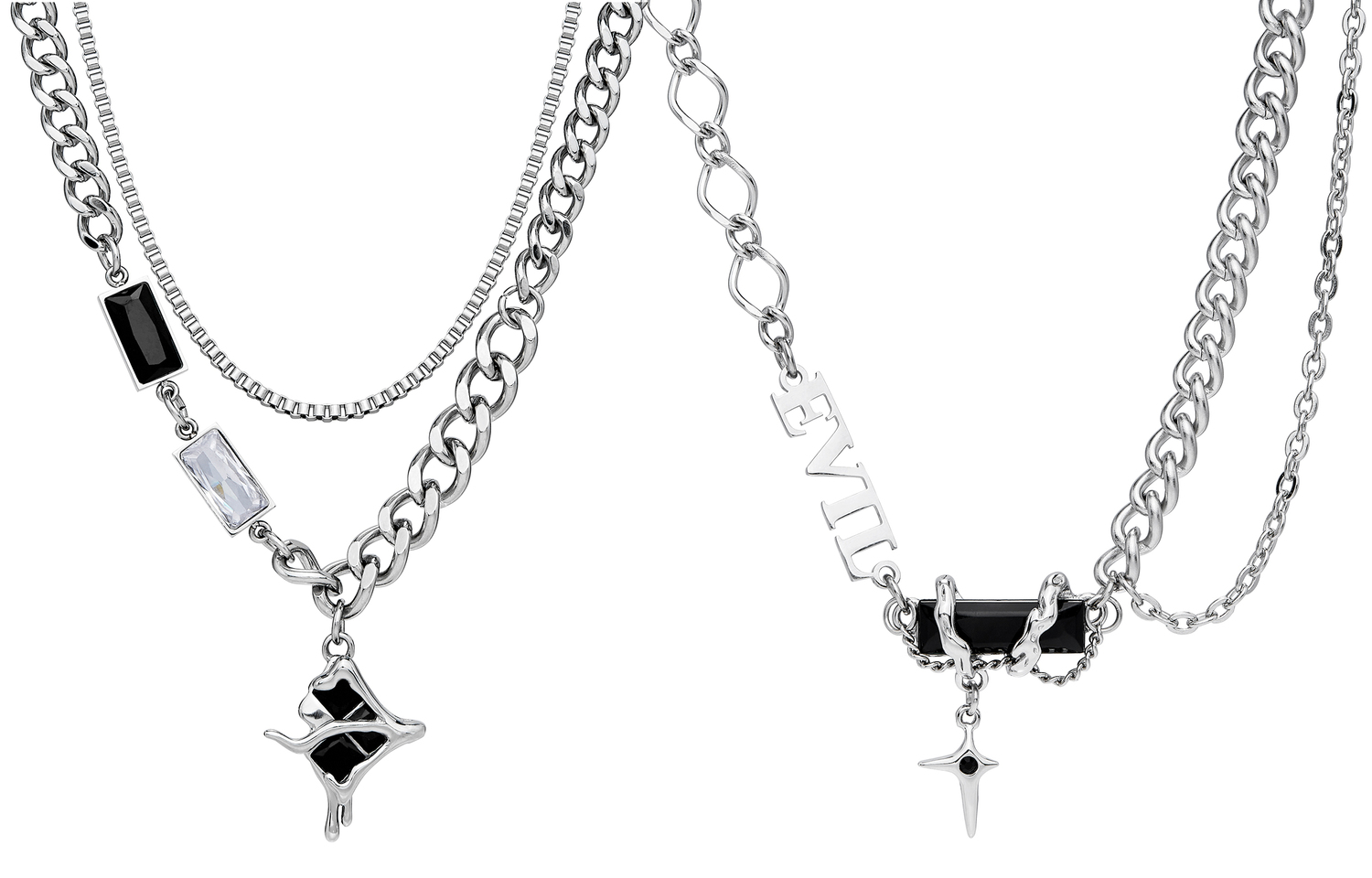 Титановая стальная цепь унисекс ENFANTIN, Combo 1
Титановая стальная цепь унисекс ENFANTIN, Combo 1