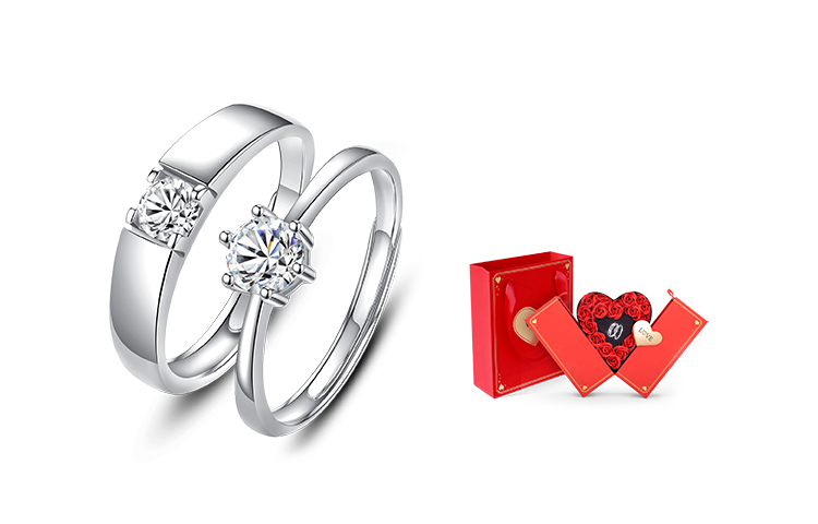 Кольцо Unisex VIGG, Couple Model + Love Gift Box
Кольцо Unisex VIGG, Couple Model + Love Gift Box