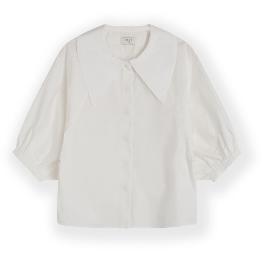 Блузка с коротким рукавом NORR Blouse, белый
Блузка с коротким рукавом NORR Blouse, белый