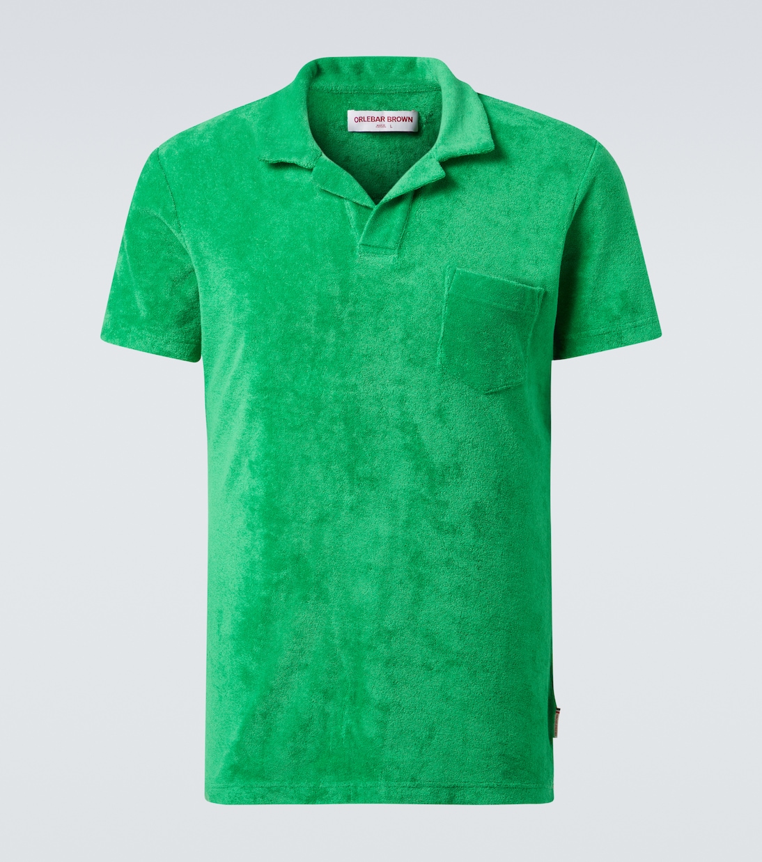 Хлопковая поло из махровой ткани Orlebar Brown, Caddie Green
Хлопковая поло из махровой ткани Orlebar Brown, Caddie Green