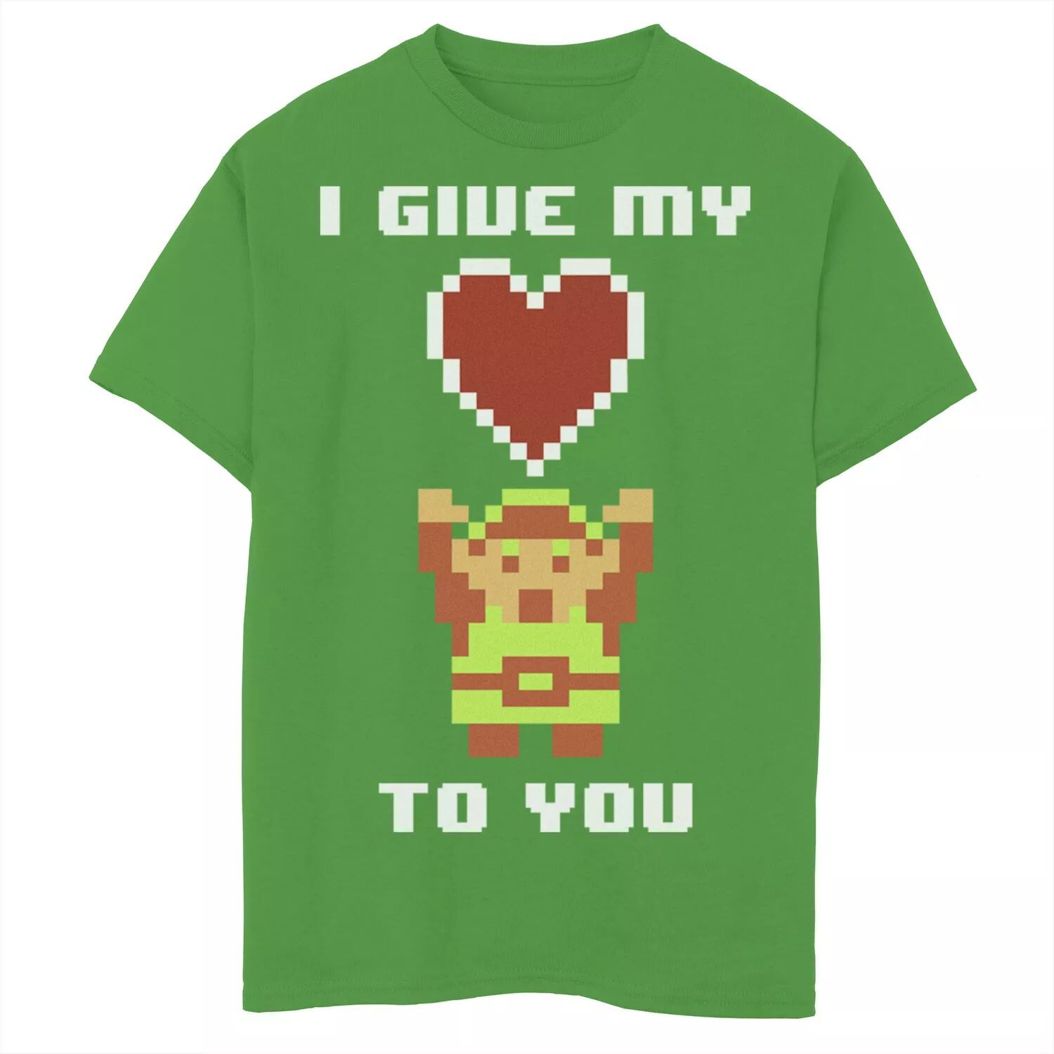 Футболка Nintendo Legend of Zelda для мальчиков 8–20 лет с 8-битной раскраской My Heart To You Licensed Character
Футболка Nintendo Legend of Zelda для мальчиков 8–20 лет с 8-битной раскраской My Heart To You Licensed Character