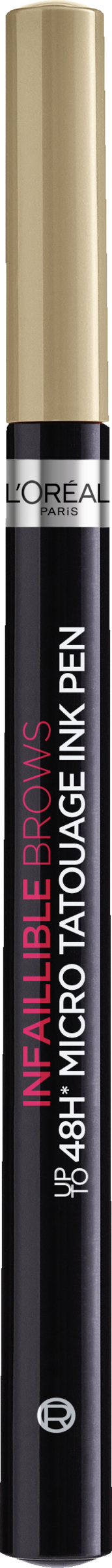 Карандаш для бровей L’Oréal Paris Augenbrauenstift Infaillible 48h Micro Tatouage 7.0 Blonde
Карандаш для бровей L’Oréal Paris Augenbrauenstift Infaillible 48h Micro Tatouage 7.0 Blonde
