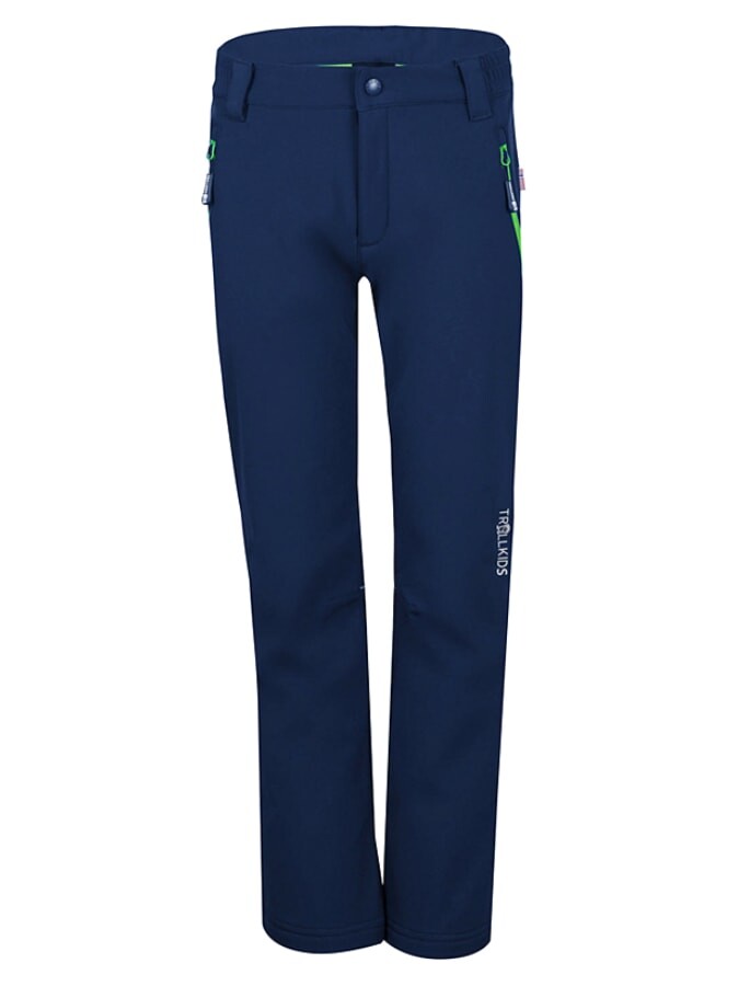 Брюки софтшелл Trollkids Fjell, темно-синий
Брюки софтшелл Trollkids Fjell, темно-синий