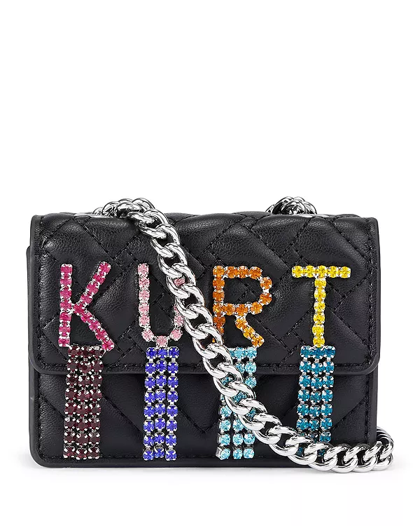 Сумка через плечо Kensington micro crystal kurt Kurt Geiger London, черный
Сумка через плечо Kensington micro crystal kurt Kurt Geiger London, черный