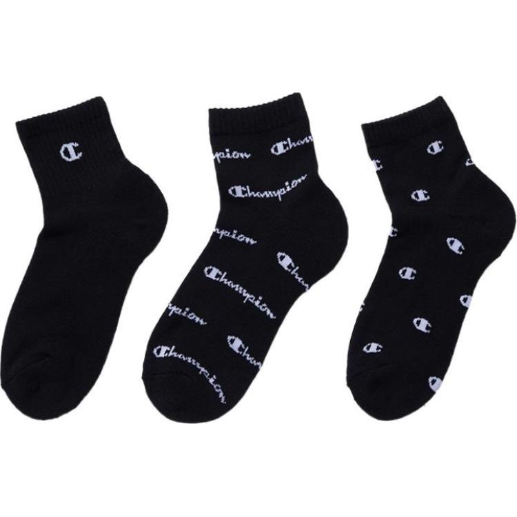 Унисекс Носки Champion, 3 пары (Черный)
Унисекс Носки Champion, 3 пары (Черный)
