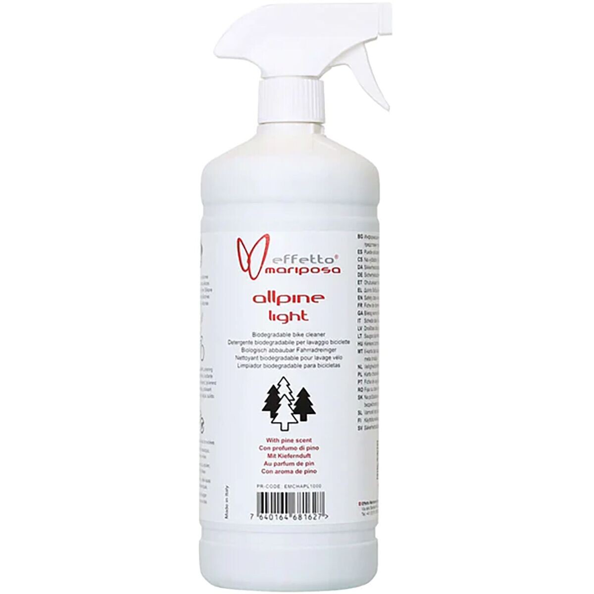 Allpine extra биоразлагаемое средство для очистки велосипедов Effetto Mariposa, цвет spray bottle
Allpine extra биоразлагаемое средство для очистки велосипедов Effetto Mariposa, цвет spray bottle